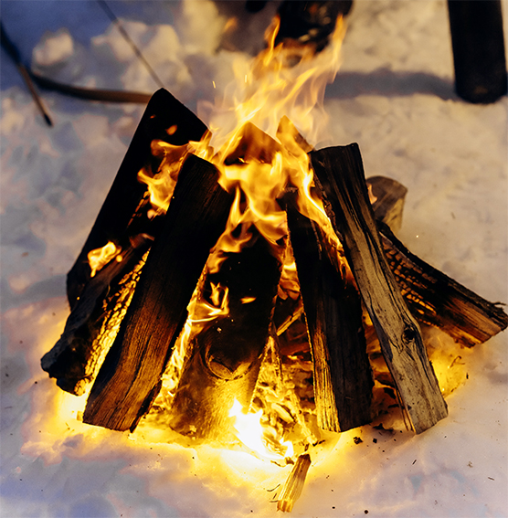 How to reduce smoke from Firepit