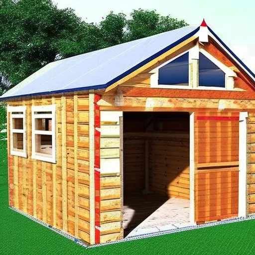 how to insulate a shed